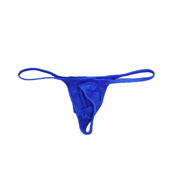 Sexy Men'S Thong Underwear in a Breathable Honeycomb Design