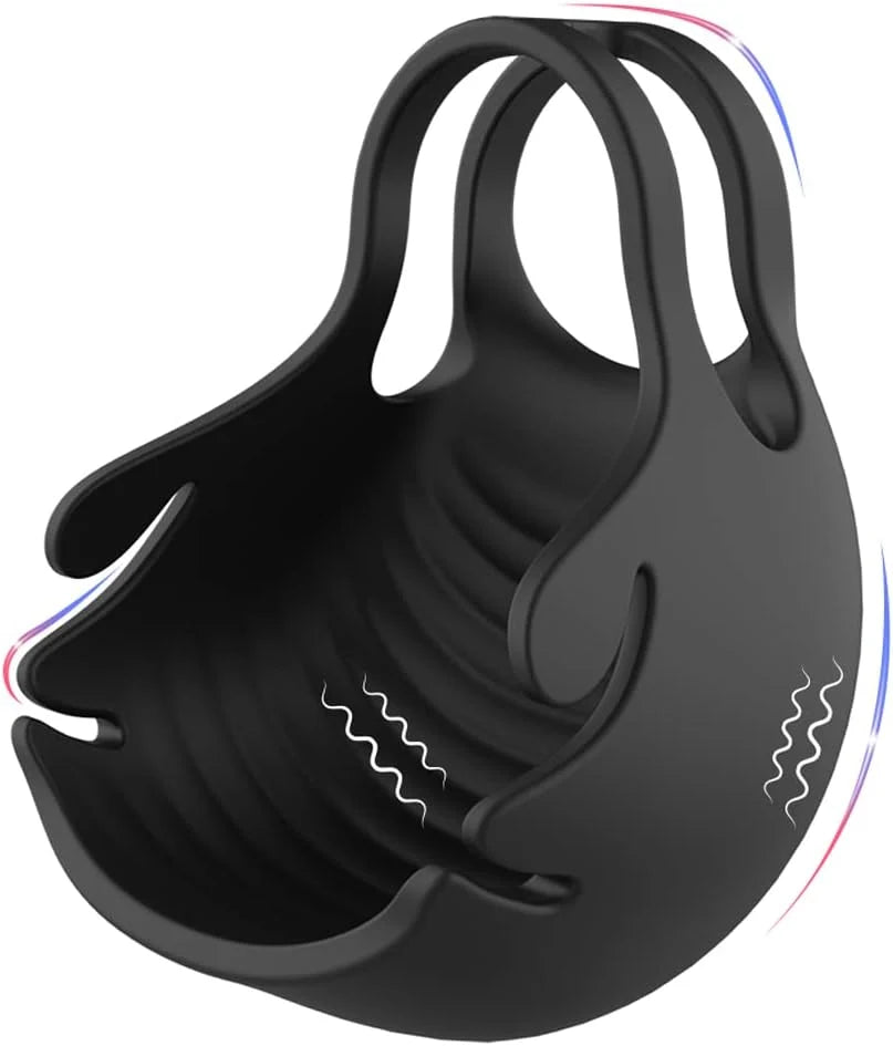Dual-Ring Testicle Stimulator – 9 Modes S-HANDE