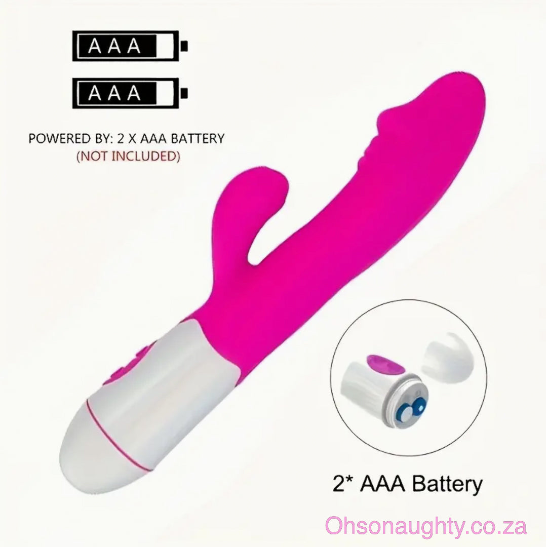 30 speed G Spot Dildo Rabbit Vibrator, Used For Women's Dual Vibration Oh So Naughty