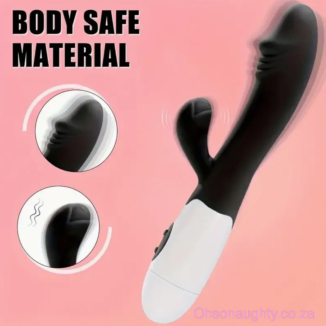 30 speed G Spot Dildo Rabbit Vibrator, Used For Women's Dual Vibration Oh So Naughty