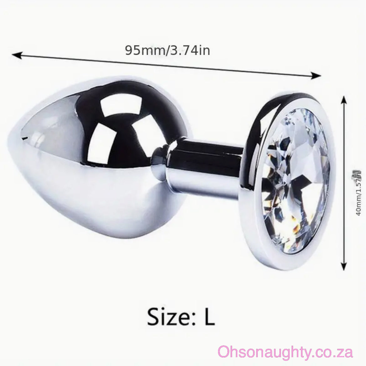 3pcs Stainless Steel Anal Trainer Set Oh So Naughty