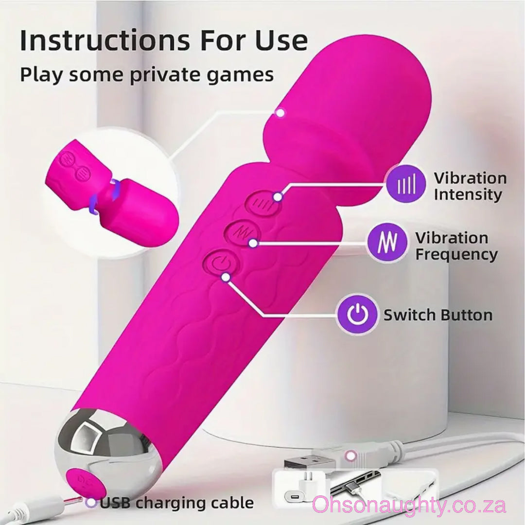 Powerful Wand / Handheld deep tissue massager Oh So Naughty