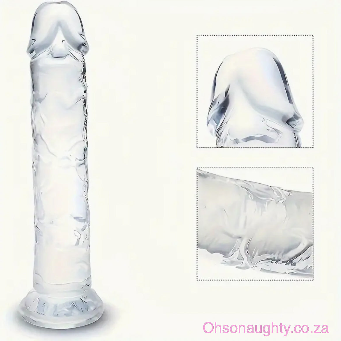 Small Unisex Crystal-look Anal Plug Oh So Naughty