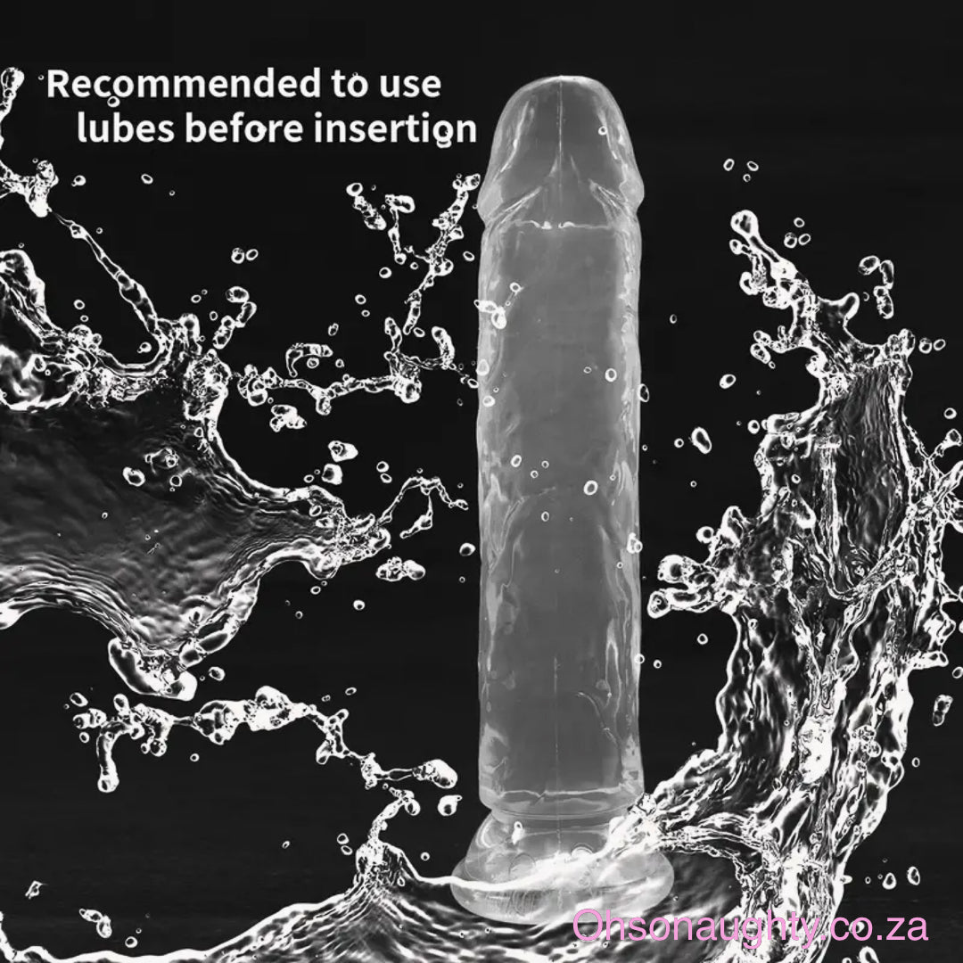 Crystal Clear Dildo Oh So Naughty