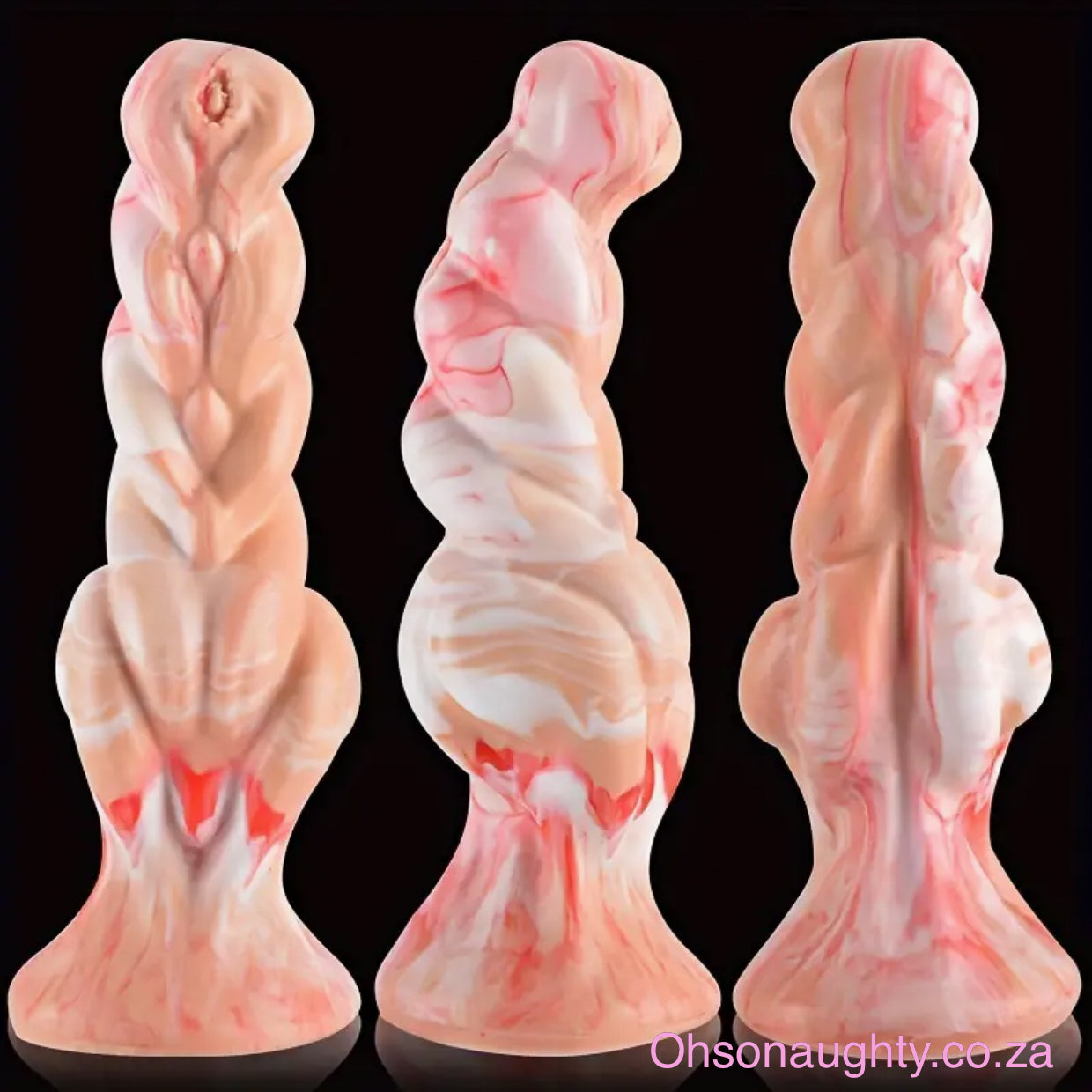 Liquid Silicone Tapered Dildo - 18.5 cm/ 7.3 inches Oh So Naughty