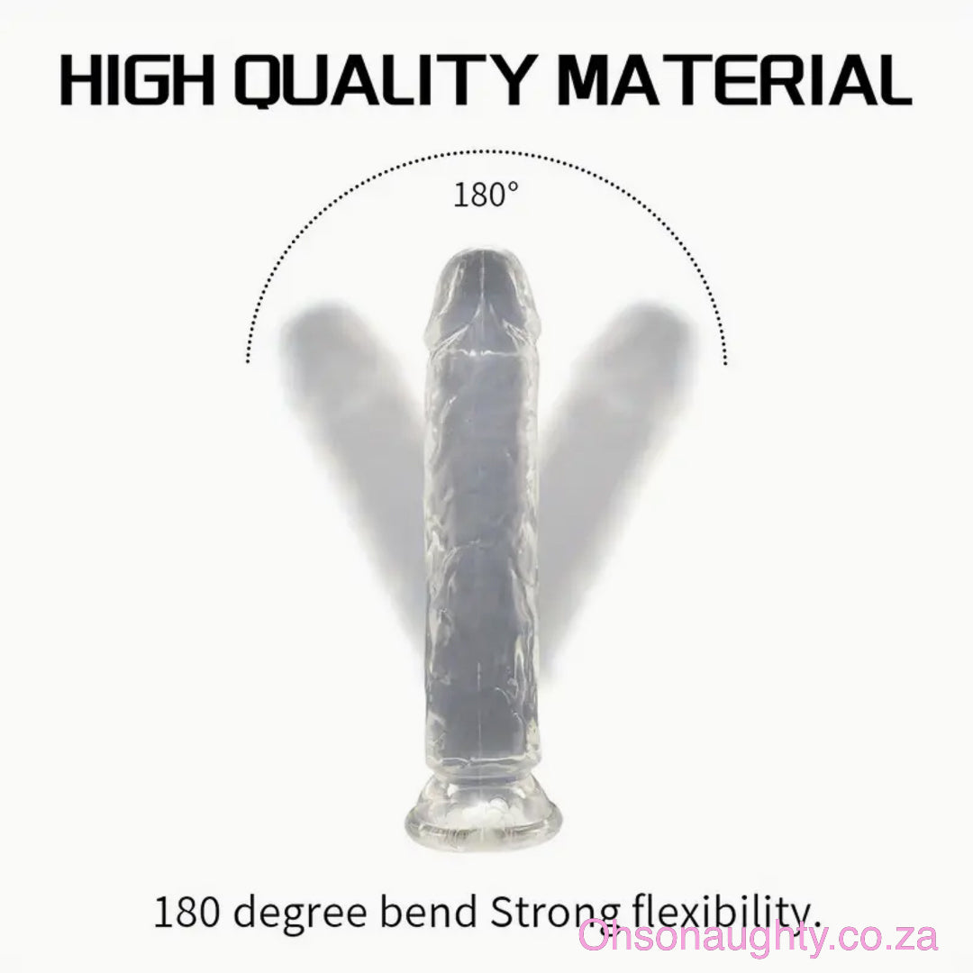 Crystal Clear Dildo Oh So Naughty