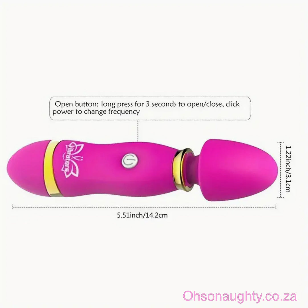G-Spot & Clitoris Stimulating AV Stick Vibrator Oh So Naughty