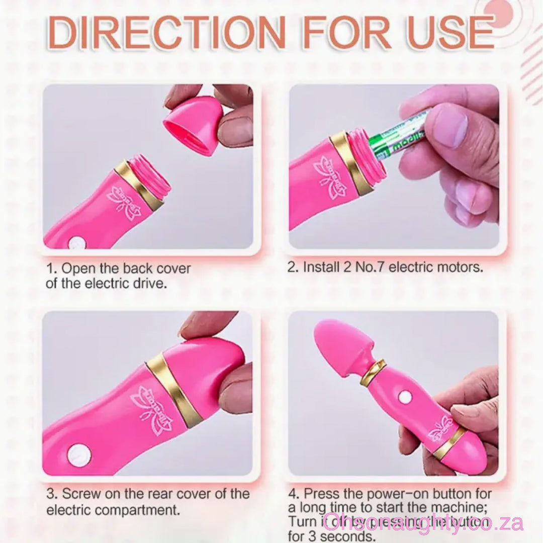 G-Spot & Clitoris Stimulating AV Stick Vibrator Oh So Naughty