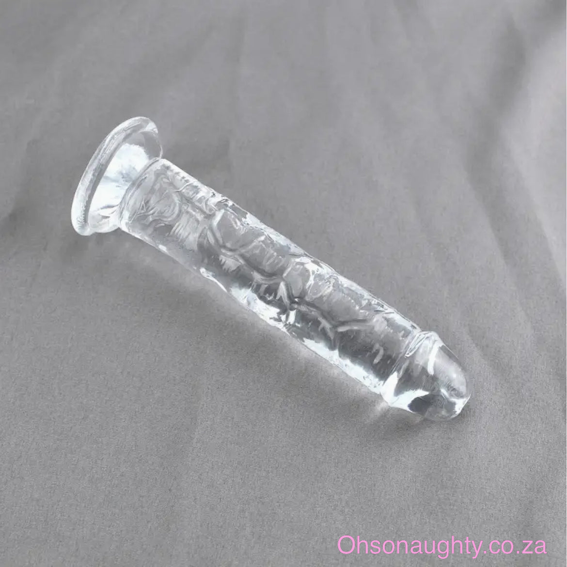 Transparent Crystal Jelly Realistic Dildo Transparent Oh So Naughty