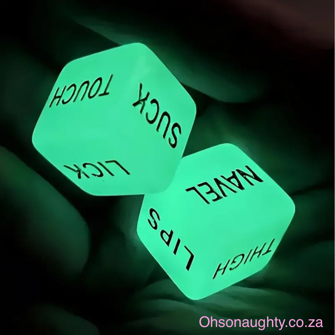 Glowing Romance dice Oh So Naughty