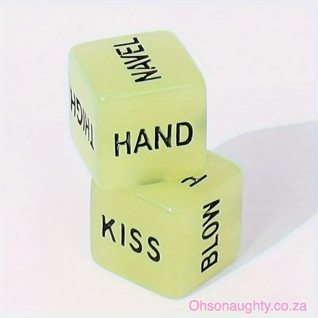 Glowing Romance dice Oh So Naughty