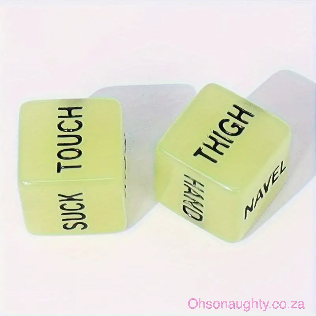 Glowing Romance dice Oh So Naughty