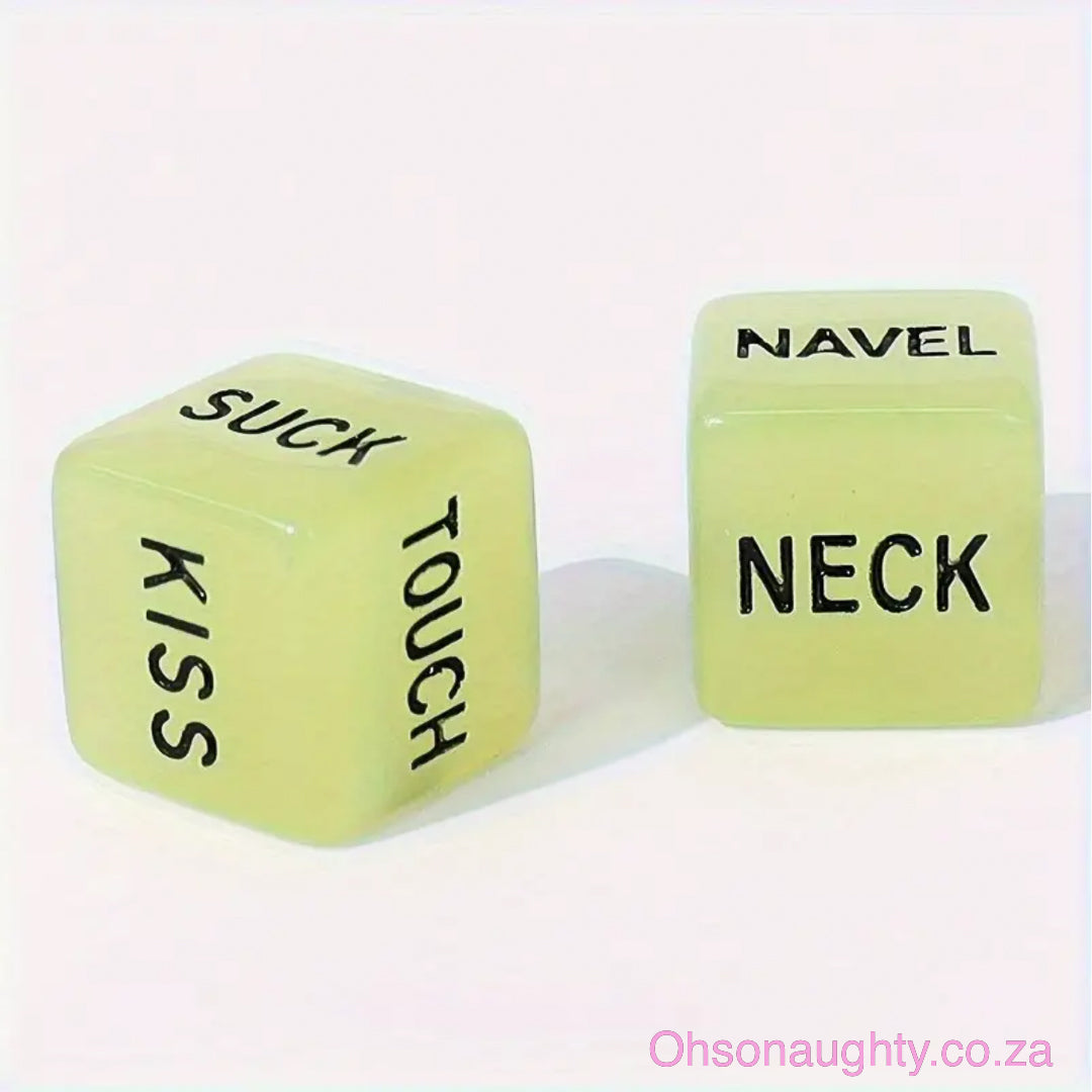 Glowing Romance dice Oh So Naughty