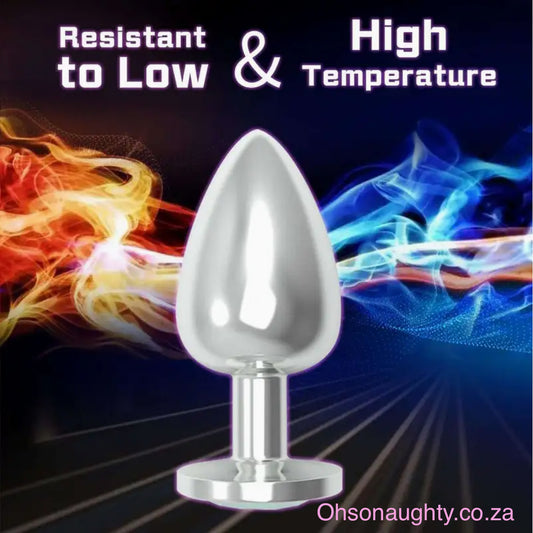 3pcs Stainless Steel Anal Trainer Set Oh So Naughty