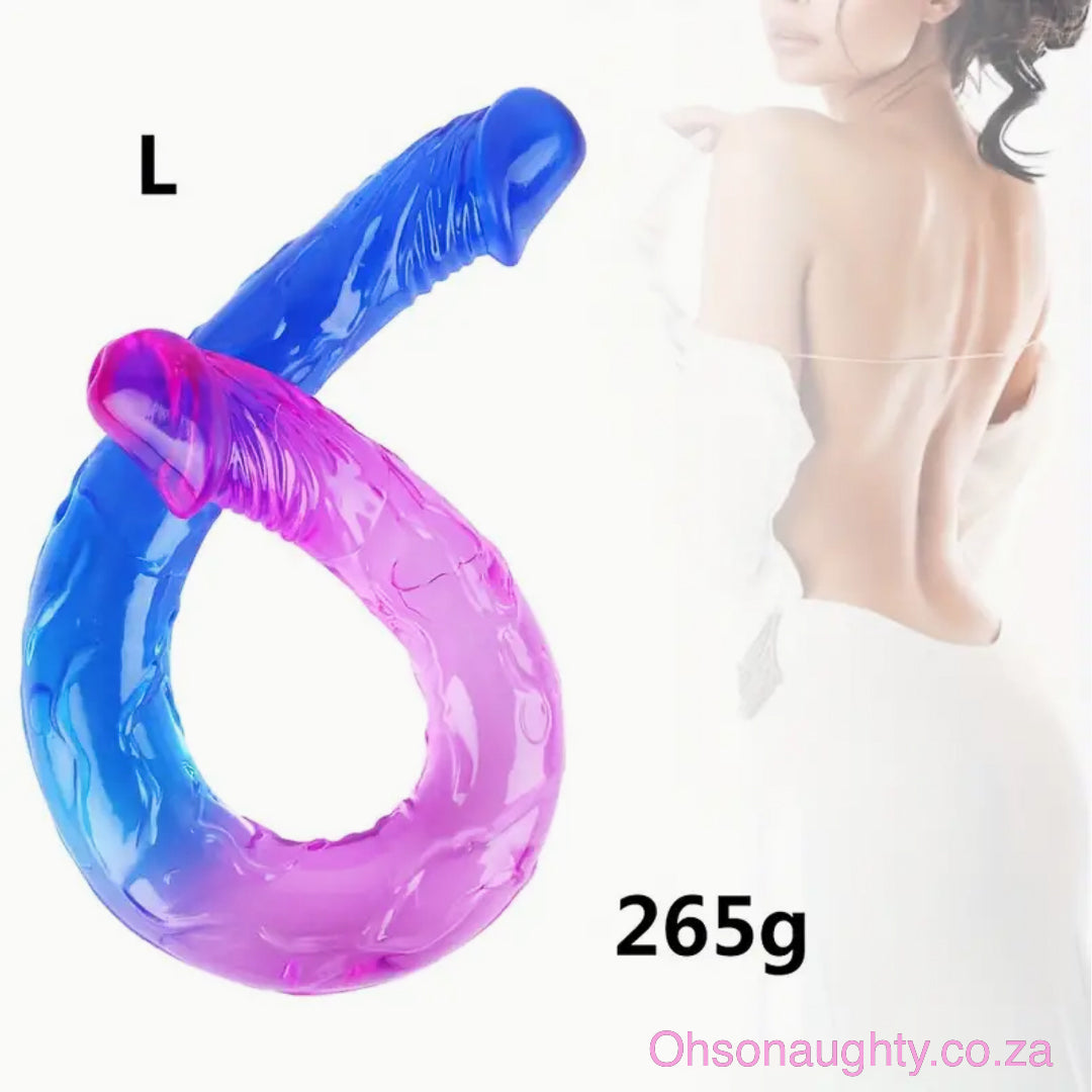 Double Ecstasy Silicone Dildo 44cm Oh So Naughty