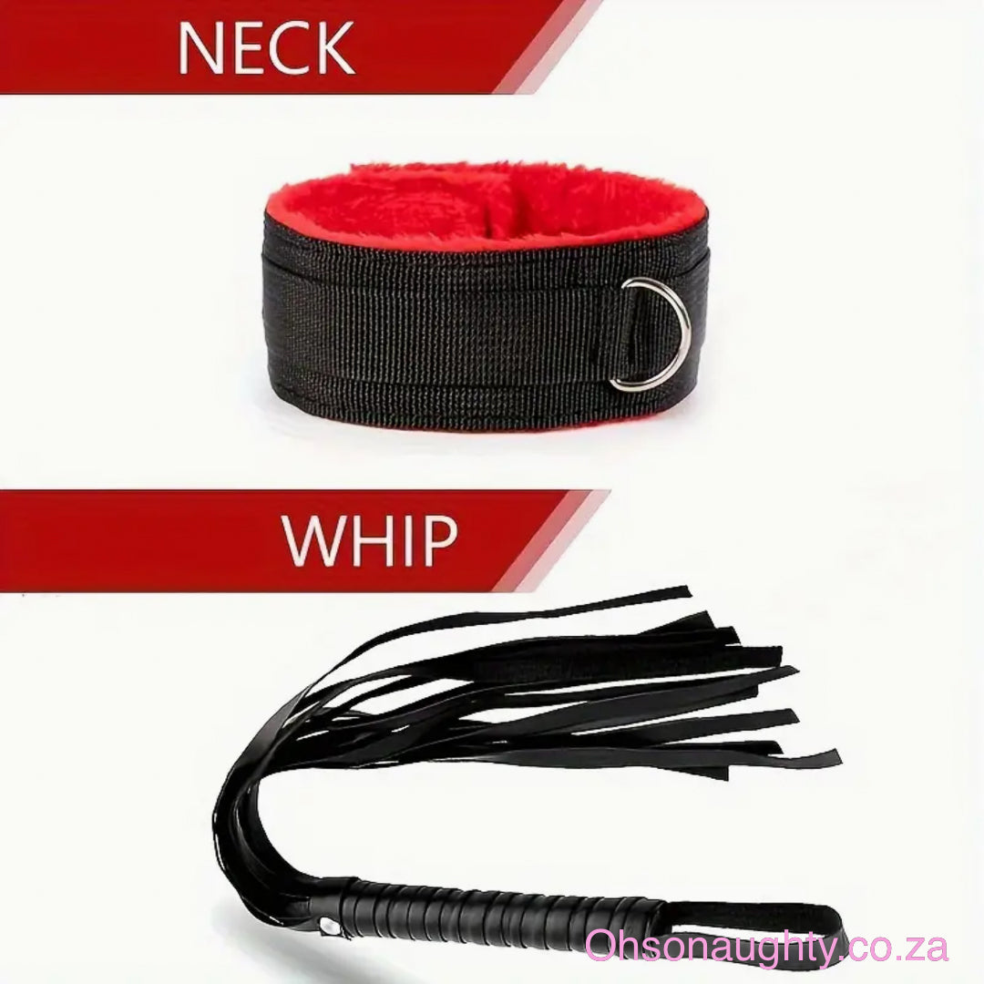 7pcs Bondage Restraints BDSM Kit Oh So Naughty