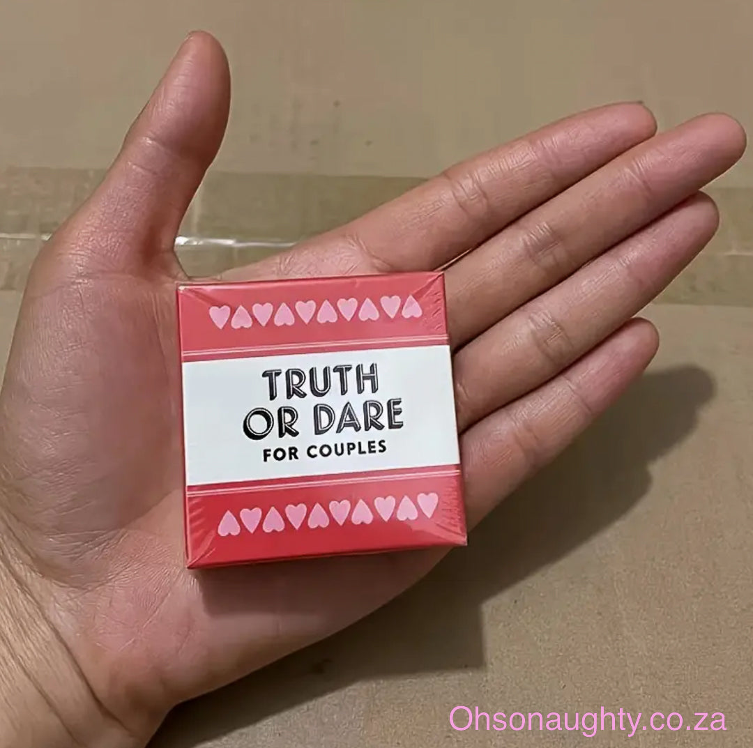 Truth or Dare Card Game -Adults Oh So Naughty