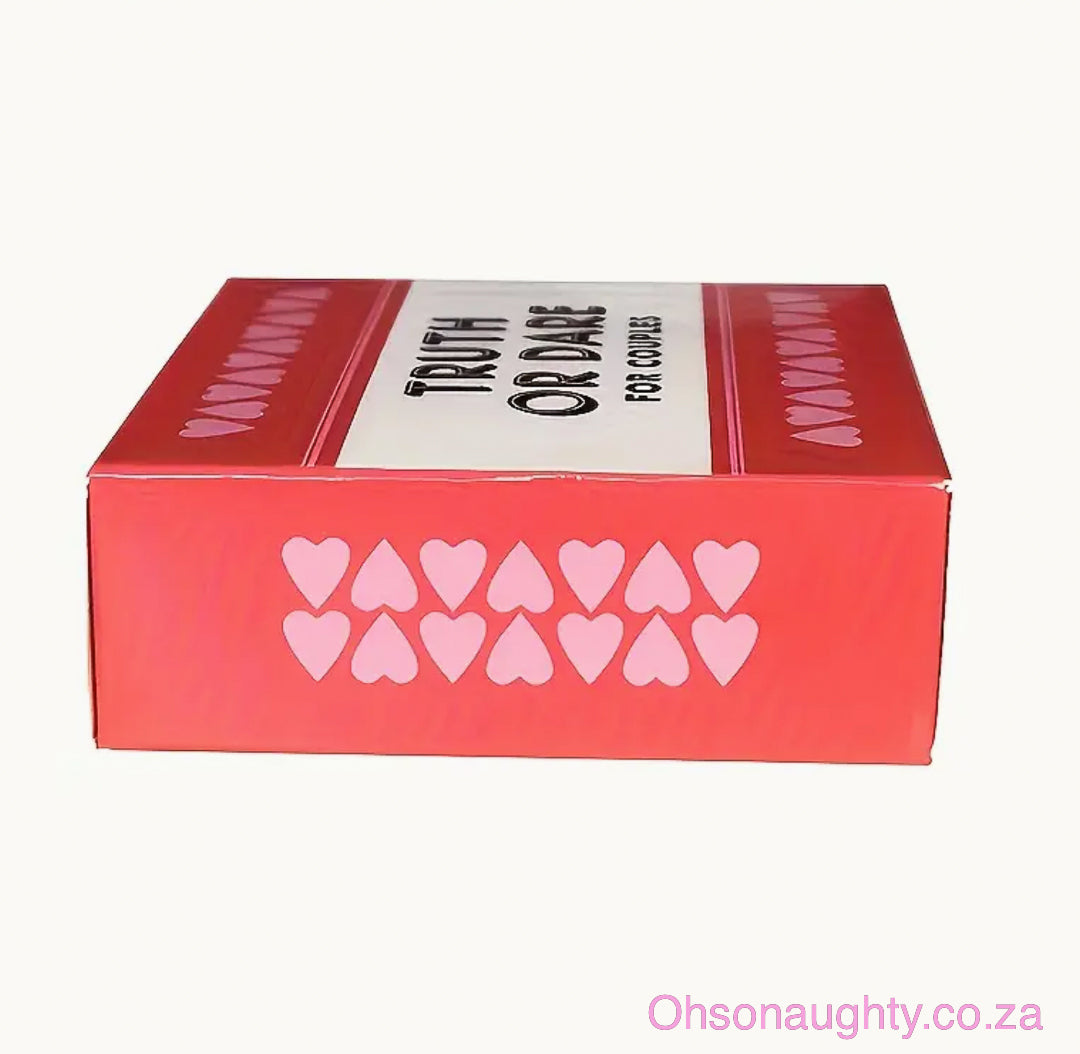 Truth or Dare Card Game -Adults Oh So Naughty