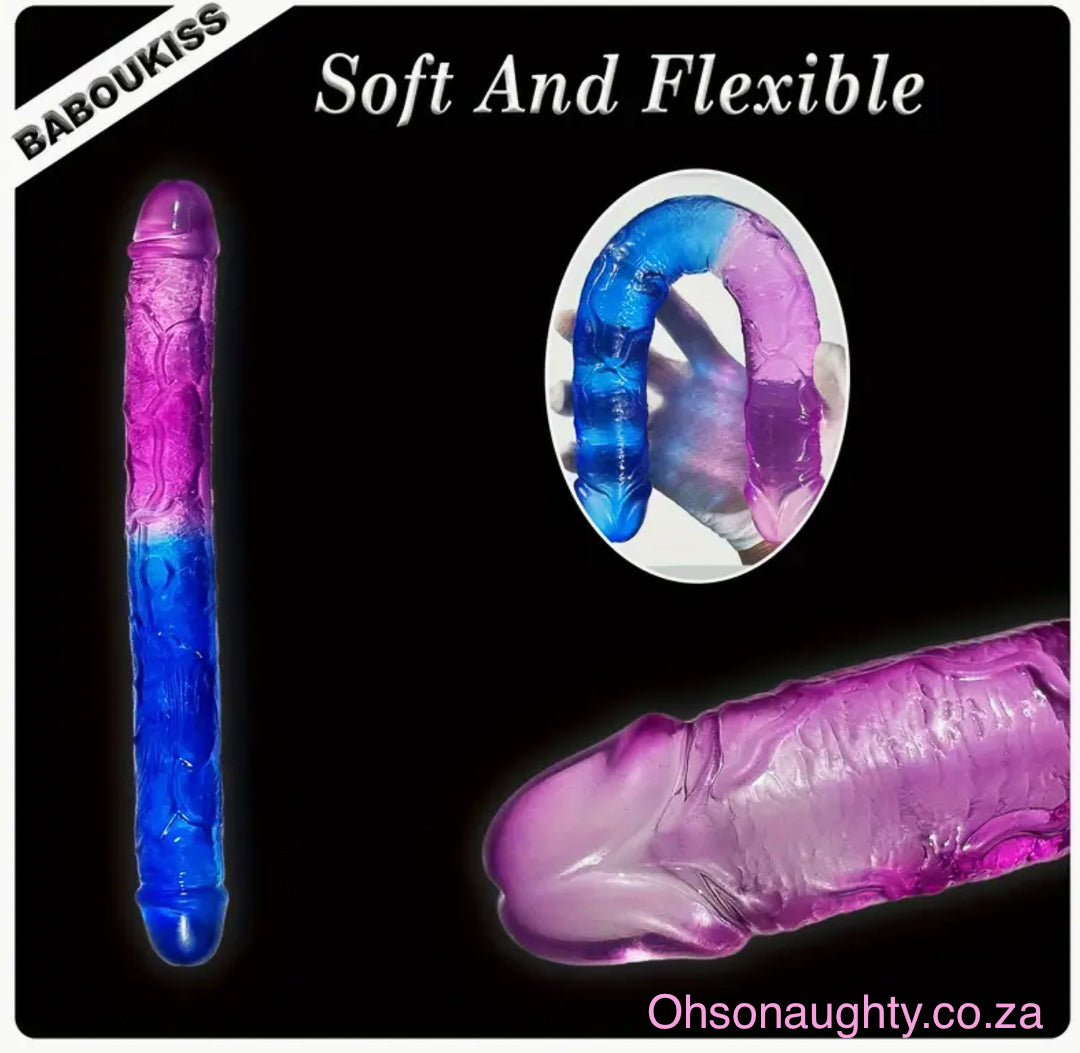 Blue and Purple Gradient Double-headed Dual-purpose Oh So Naughty
