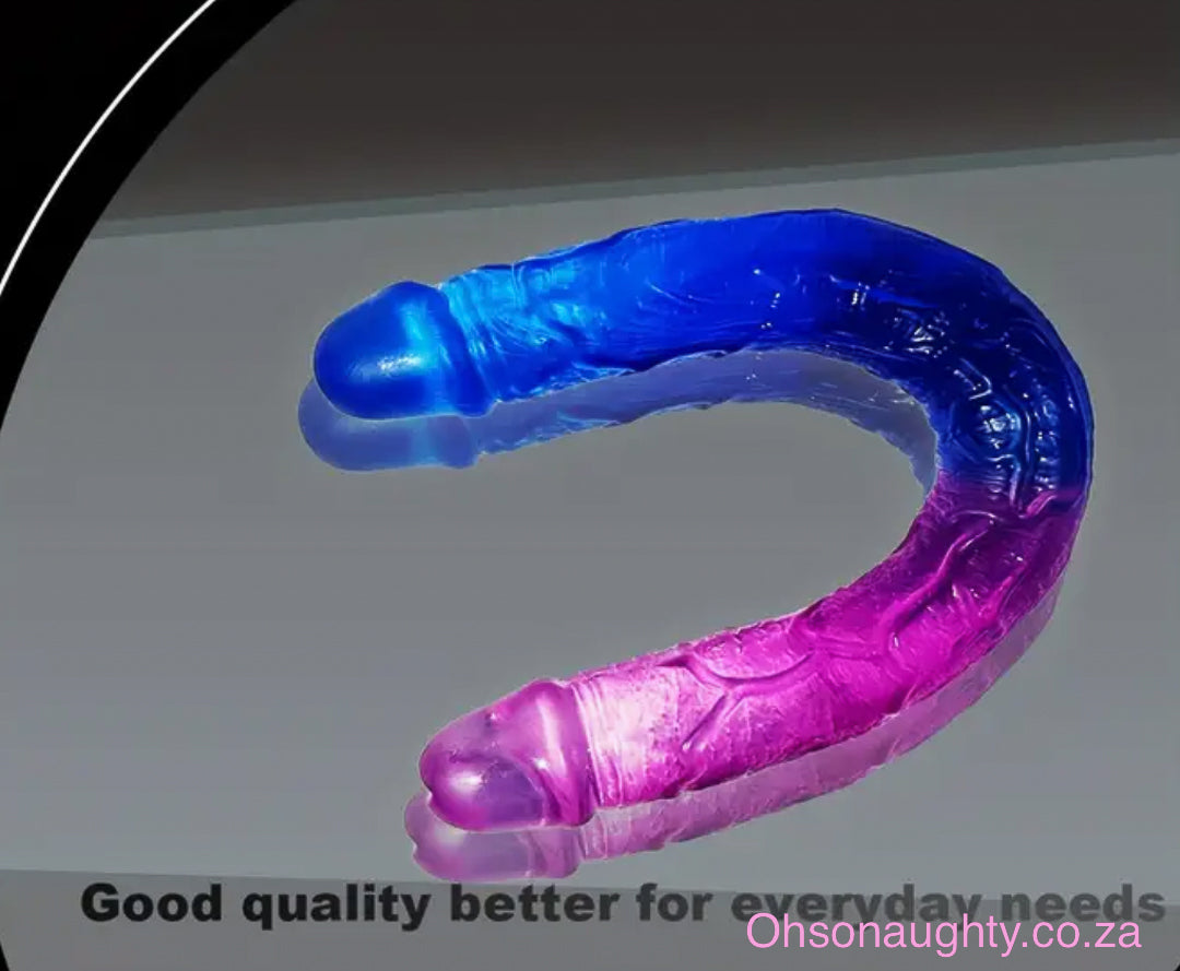 Blue and Purple Gradient Double-headed Dual-purpose Oh So Naughty