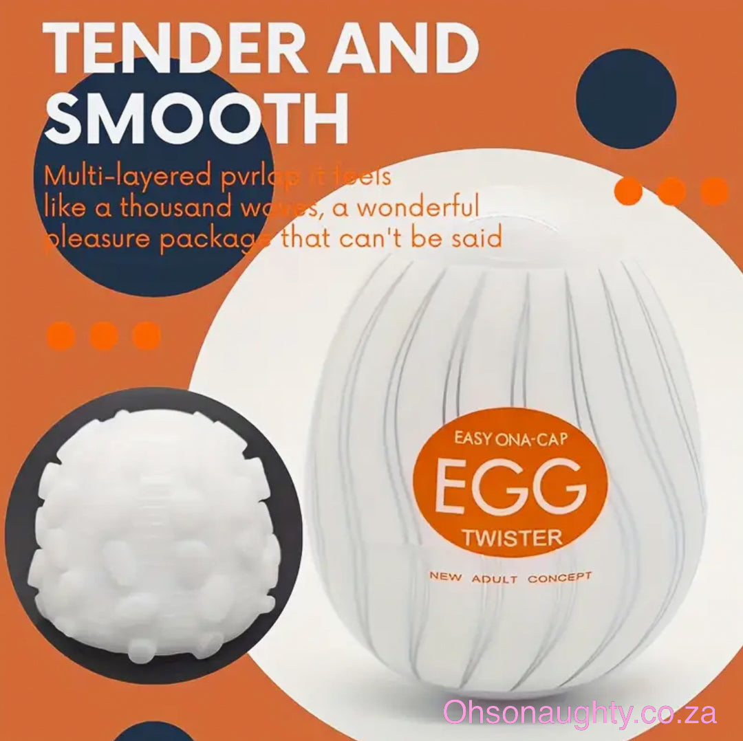 Egg Male Masturbator Orange Oh So Naughty