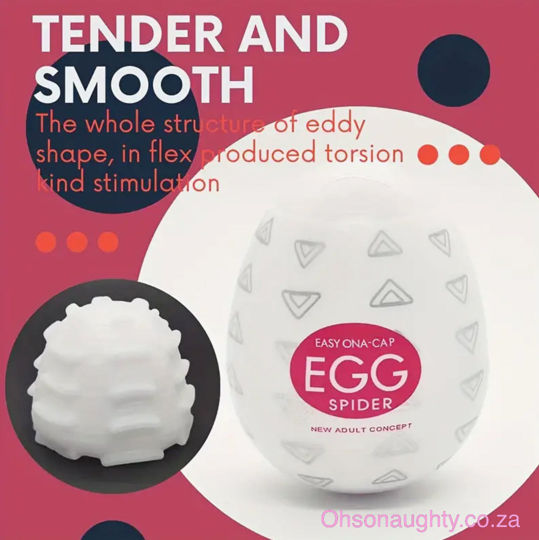 Egg Male Masturbator Red Oh So Naughty