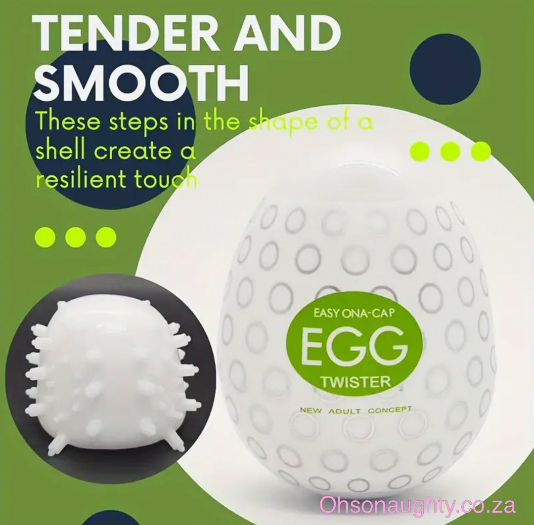 Egg Male Masturbator Green Oh So Naughty