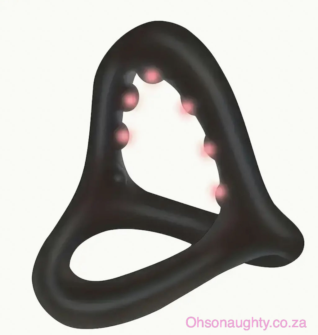 3 In 1 Ultra Soft Cock Ring Oh So Naughty