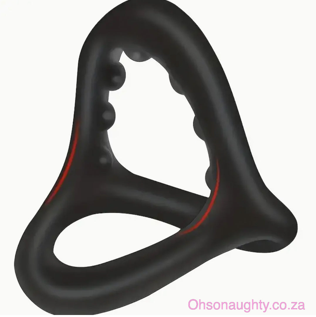 3 In 1 Ultra Soft Cock Ring Oh So Naughty