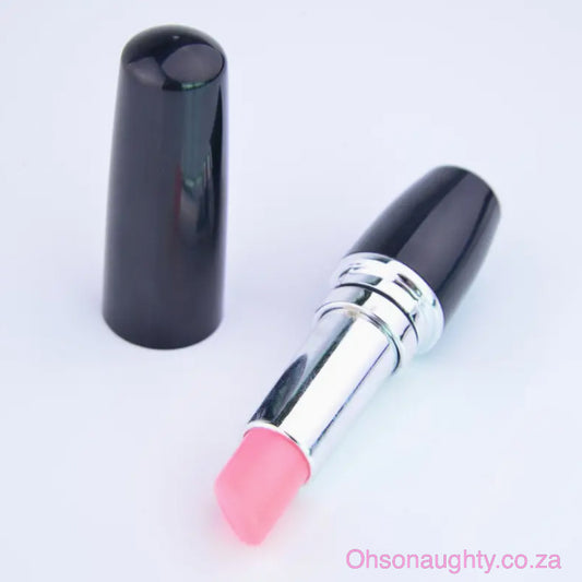 Lipstick Shape Vibrating Bullet Black Oh So Naughty