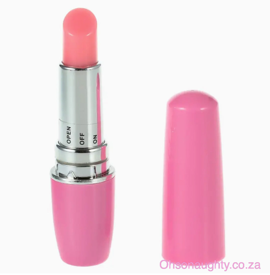 Lipstick Shape Vibrating Bullet Pink Oh So Naughty