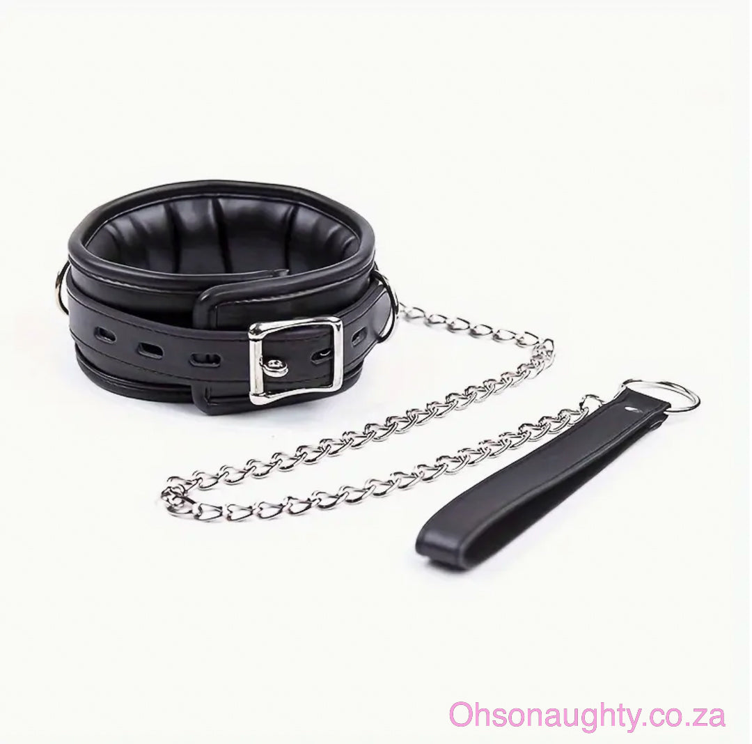 Sensual Erotic Collar - Adjustable Oh So Naughty