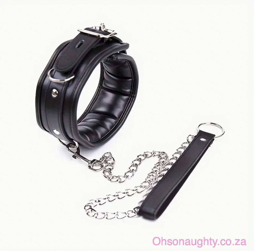 Sensual Erotic Collar - Adjustable Oh So Naughty