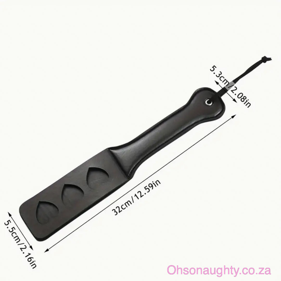 Black Heart Paddle Oh So Naughty