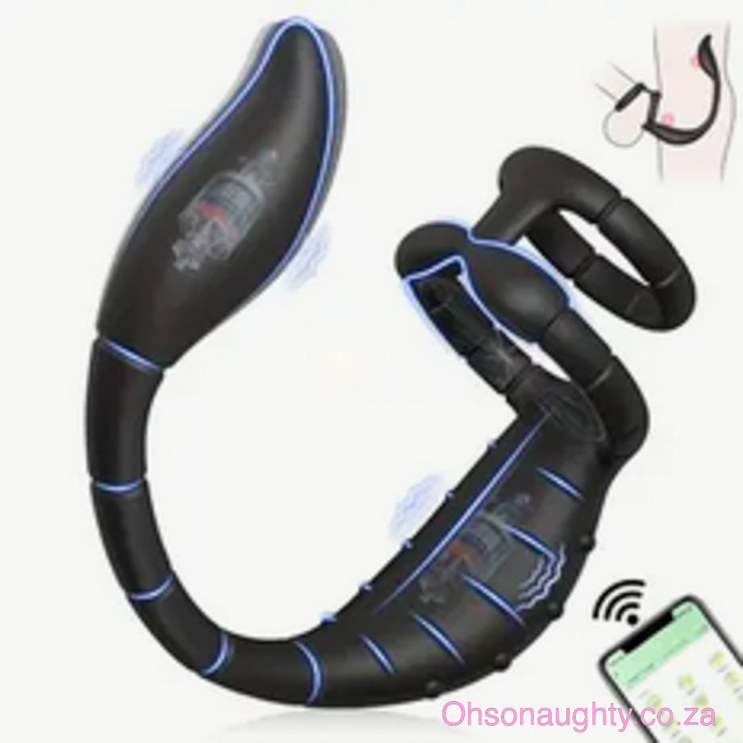 Vibrating Cock Ring Stimulator with Mini Bullet Oh So Naughty