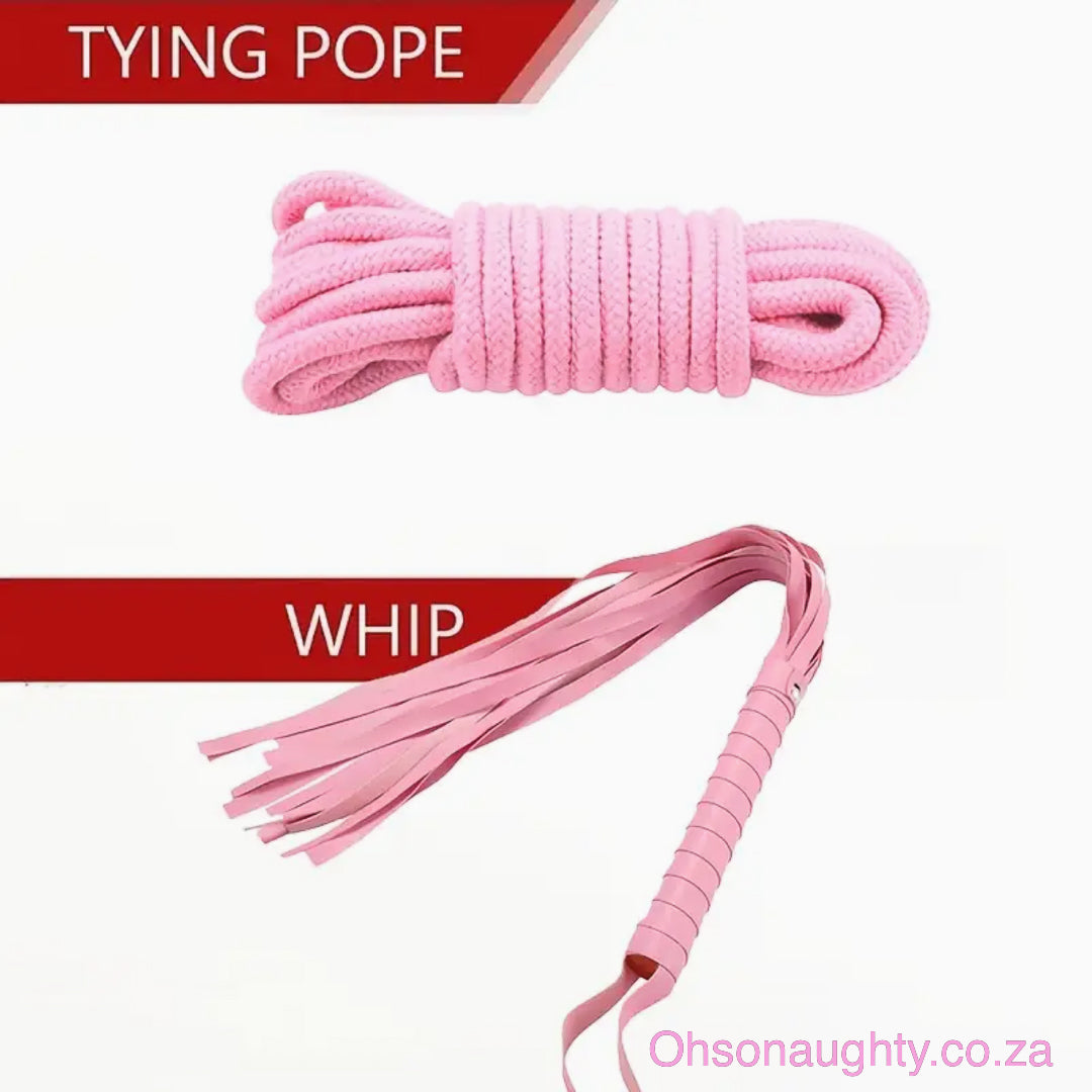 14pcs Bondage Restraints Kit Oh So Naughty