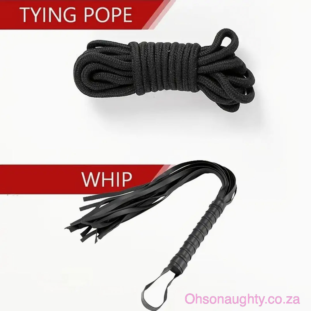 14pcs Bondage Restraints Kit Oh So Naughty