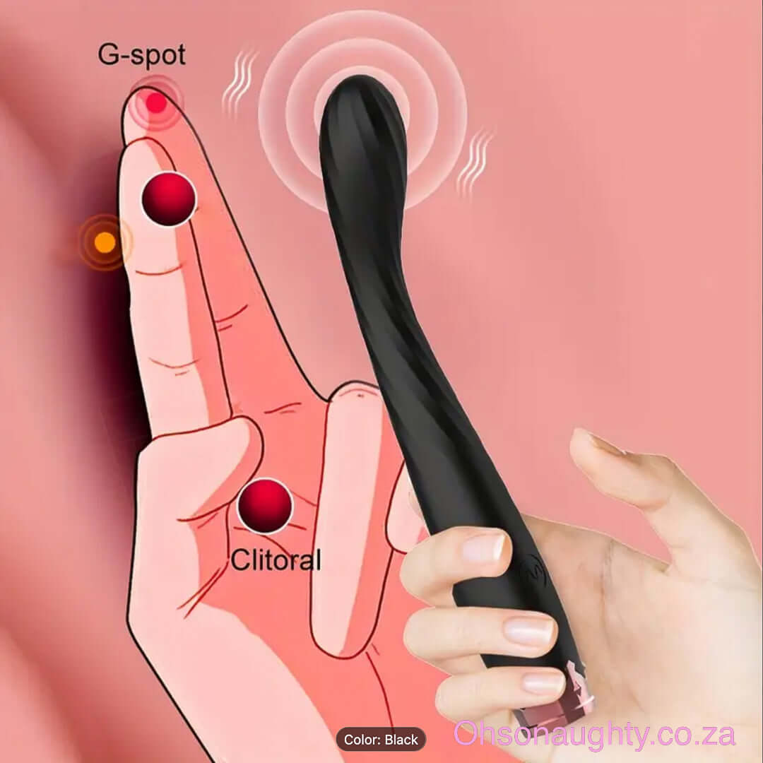 G-spot Vibrator Black Oh So Naughty