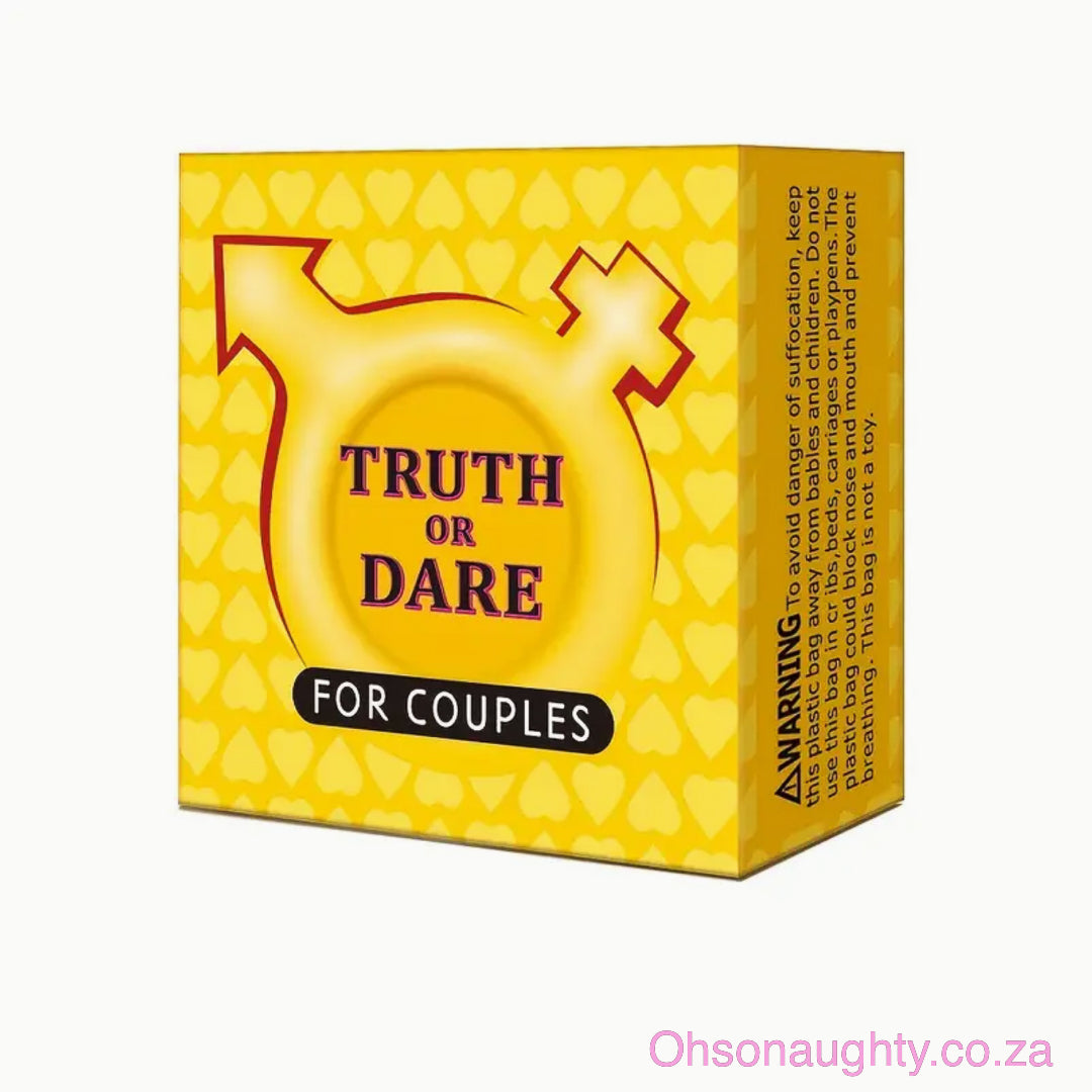 Mini Sized Truth or Dare Card Game -Adults Oh So Naughty
