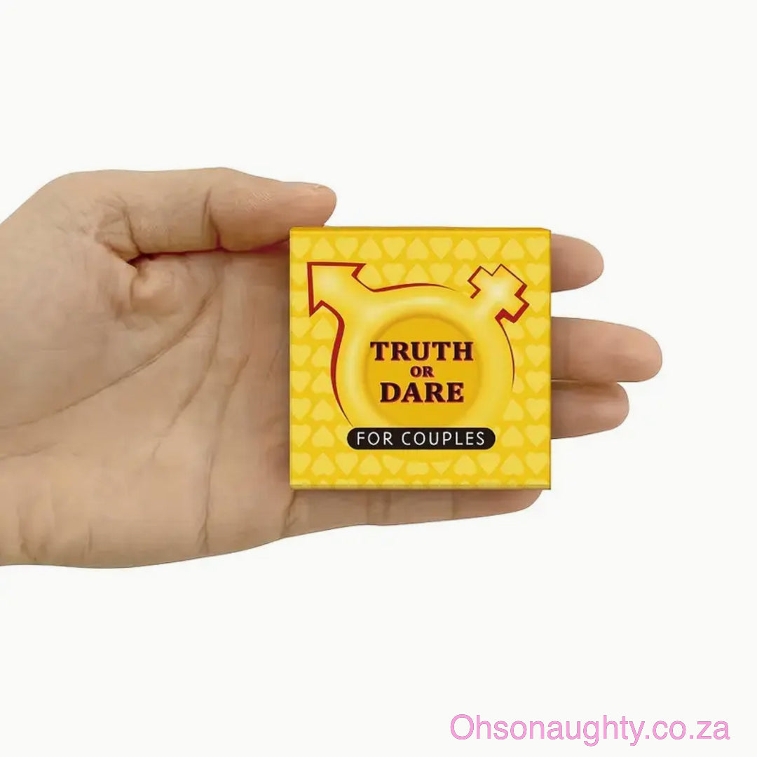 Mini Sized Truth or Dare Card Game -Adults Oh So Naughty