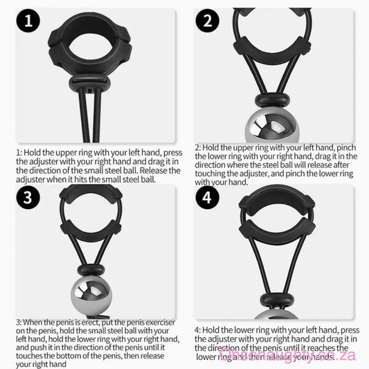 Silicone Penis Weightlifting muscle training tool Oh So Naughty