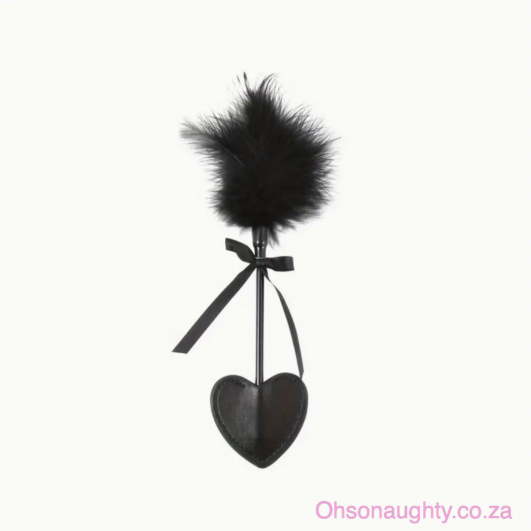 Creative Heart Shaped PU Leather Whip Oh So Naughty