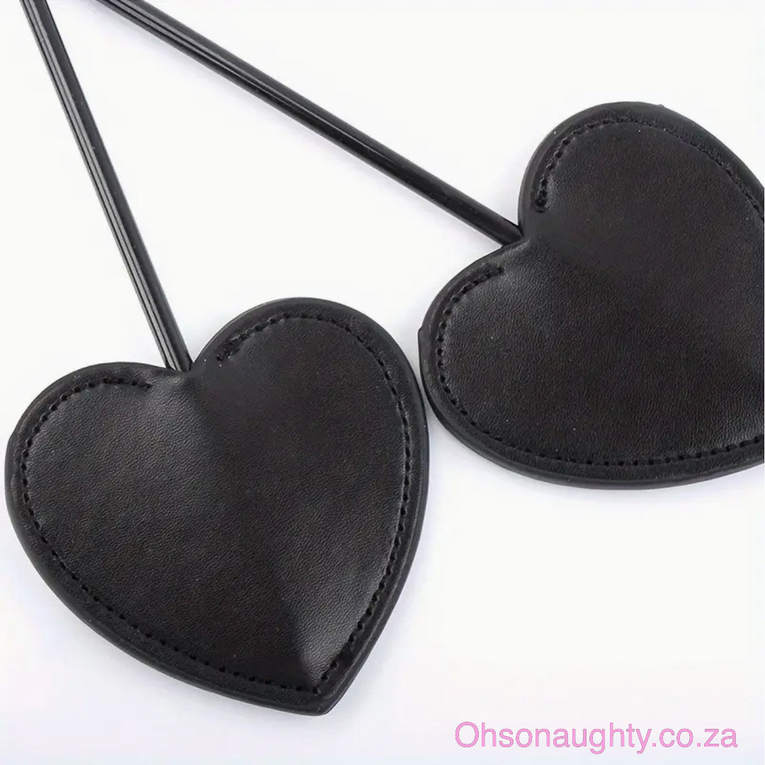 Creative Heart Shaped PU Leather Whip Oh So Naughty
