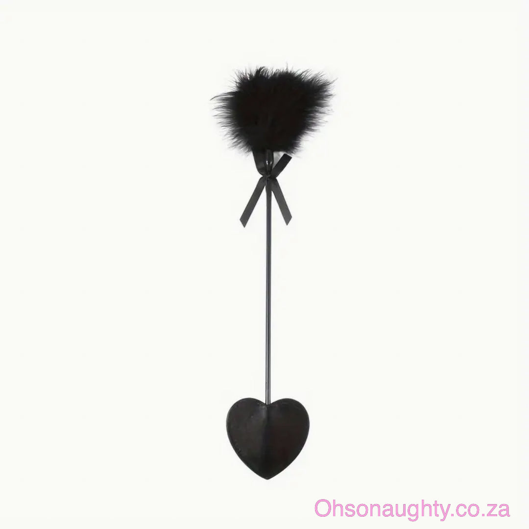 Creative Heart Shaped PU Leather Whip Oh So Naughty