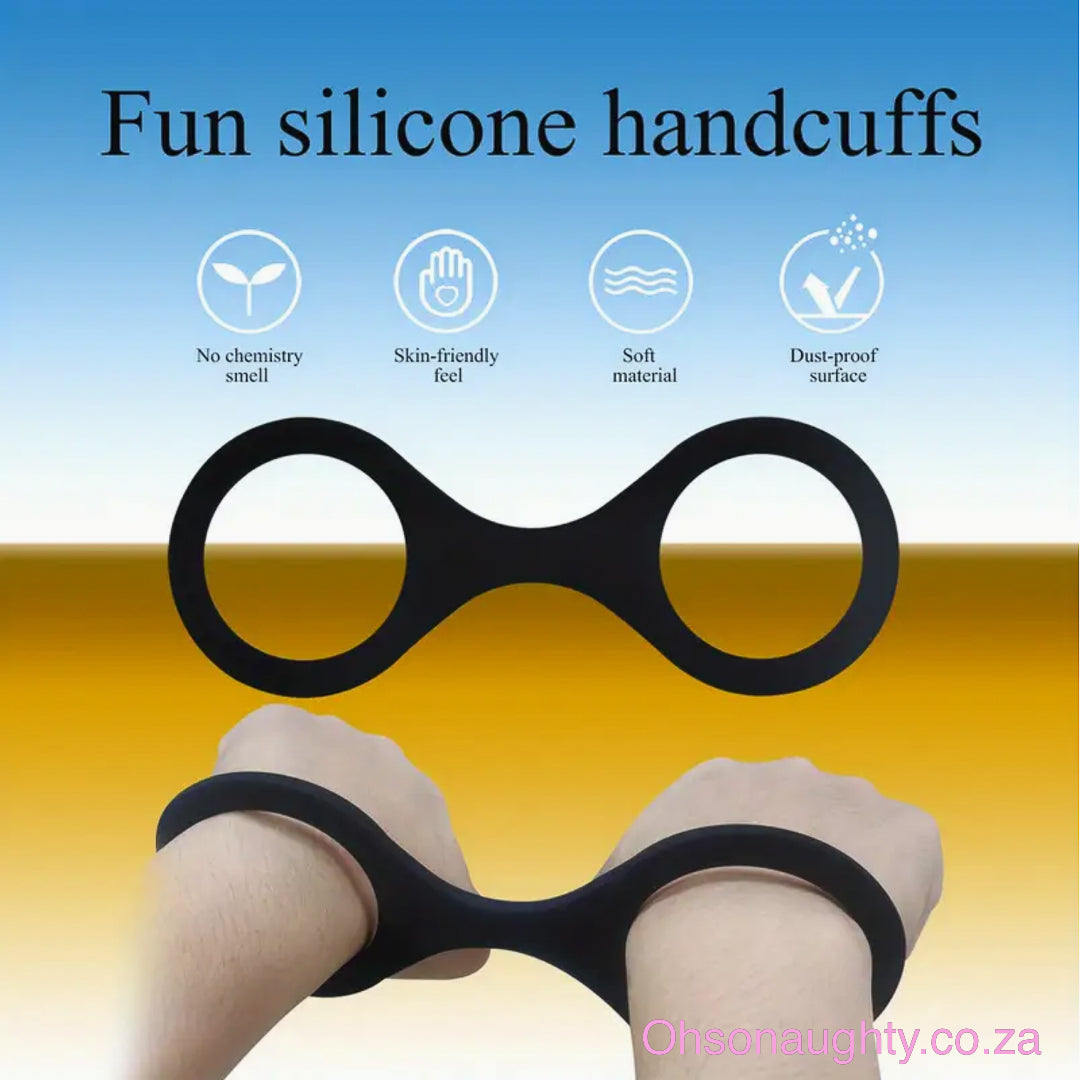 Silicone Handcuffs Oh So Naughty