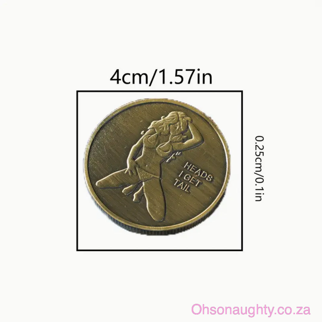 Heads or Tails Coin - Adult Version Oh So Naughty