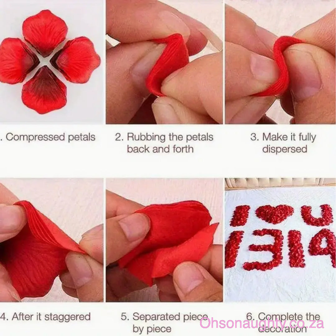1000pc Fake Rose Petals Oh So Naughty