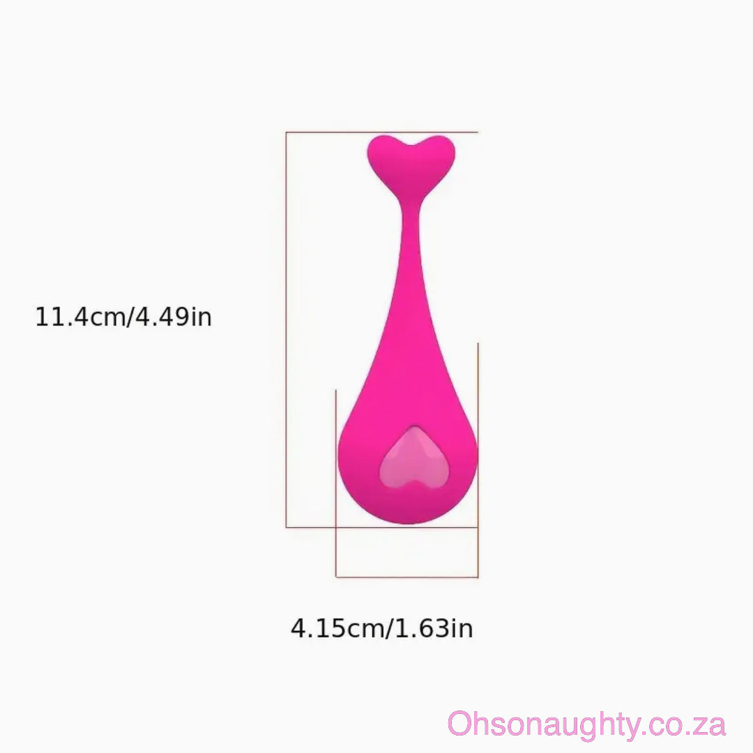 2pcs Silicone Kegel Balls Set Oh So Naughty