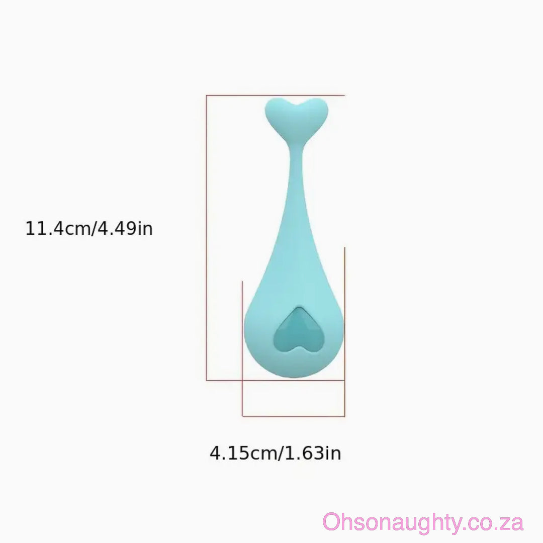 2pcs Silicone Kegel Balls Set Oh So Naughty