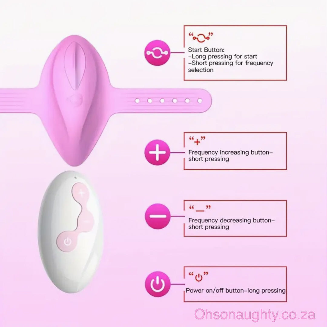 Adjustable Wearable Underwear G Spot Clitoris Stimulator Oh So Naughty